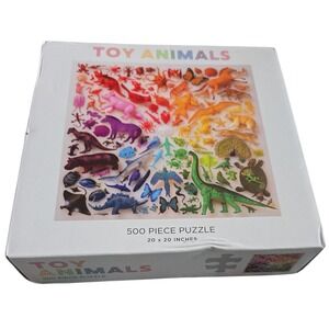 Galison TOY ANIMALS 500 piece puzzle jigsaw COMPLETE